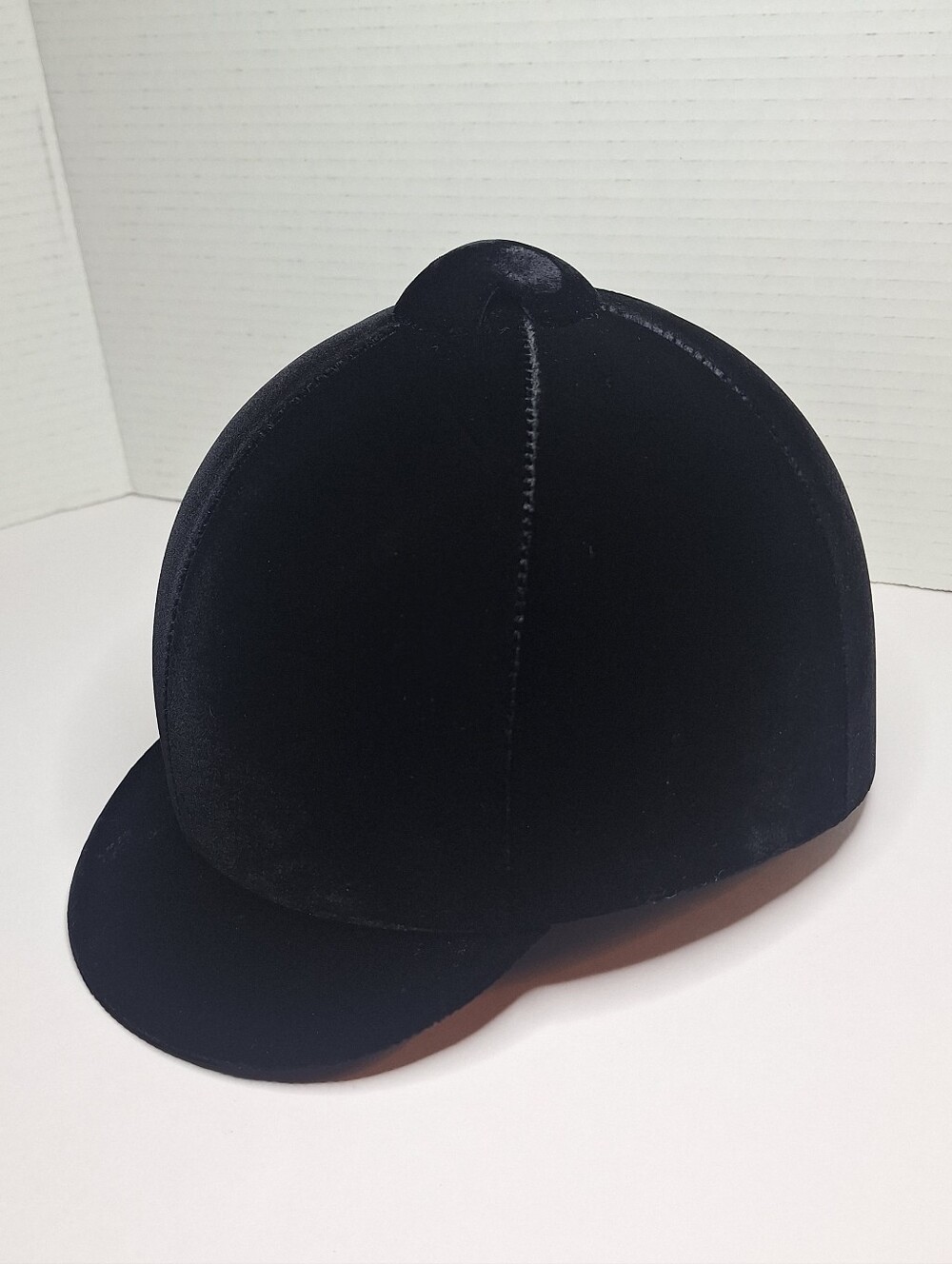 Lexington Safety Products Black Velvet Equestrian Riding Helmet EUC Read All